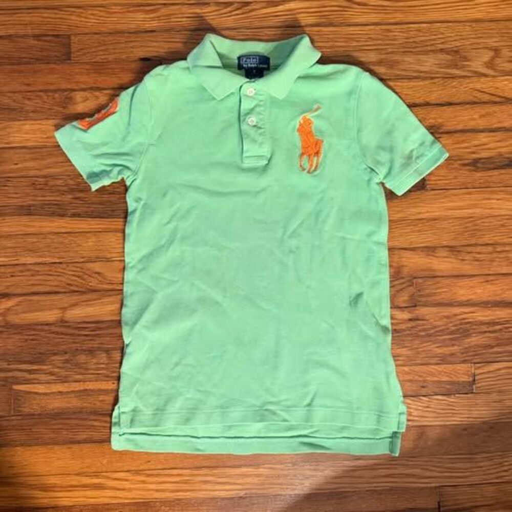 Boys POLO Ralph Lauren Green Polo